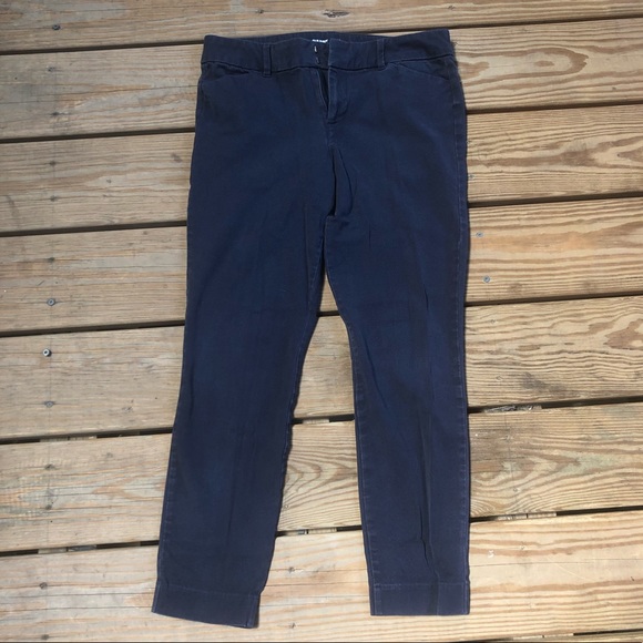 Navy blue Old Navy pixie pants - Picture 2 of 5